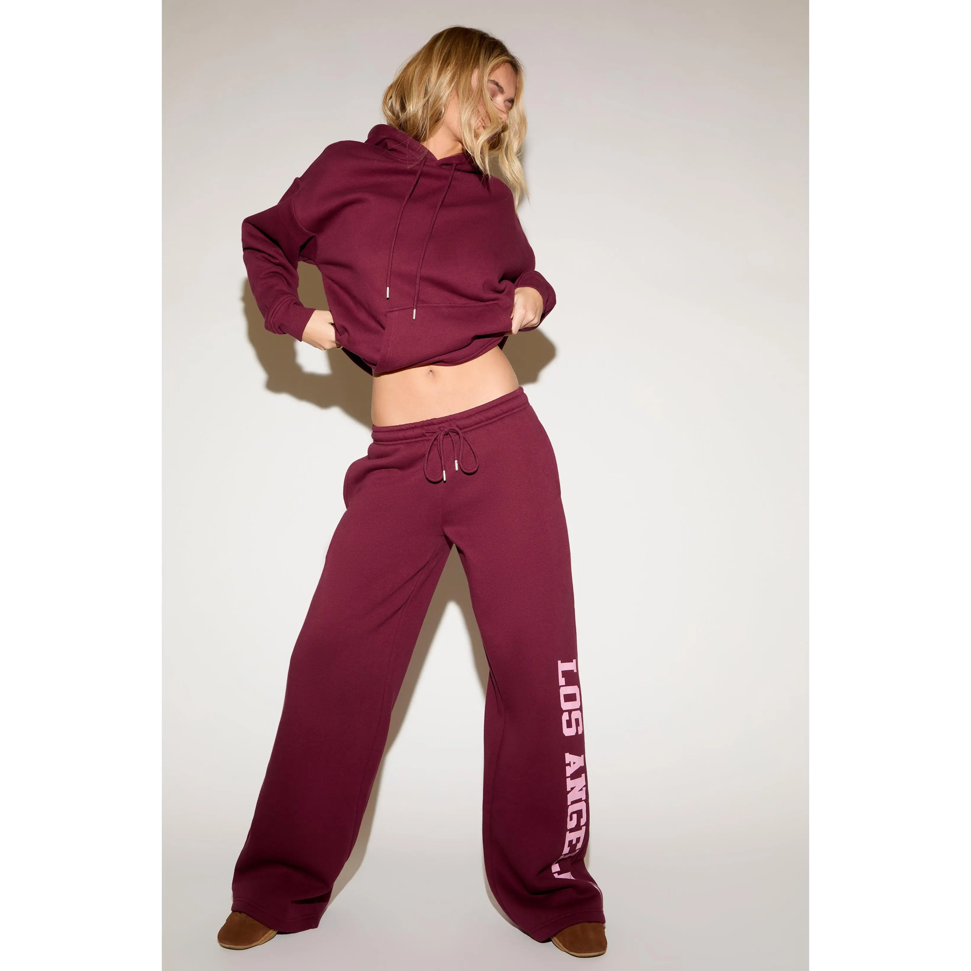 LOS ANGELES ON LEG DRAWSTRING SWEATPANT