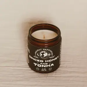 Spiced Honey and Tonka + Candles + Soy Wax + Home Decor + Fall Candles