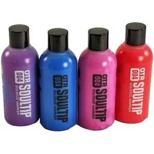 OTR.004 Soultip Paint Squeeze Marker Set of 4 - Creative Colors