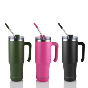 Hogg 30oz Speakout Tumbler - Stainless Steel, Insulated, Portable, Available in Green and Pink