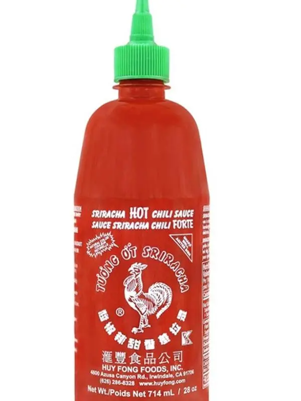 Maadan Choice: Huy Fong Sriracha Hot Chili Sauce, Authentic Rooster Sauce, 28 oz