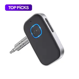 Bluetooth-Compatible Audio Receiver and Wireless FM Transmitter, AUX Input Sound Adapter for Car #GLOBAL PICKS Bluetooth-Compatible Audio Receiver and Wireless FM Transmitter, AUX Input Sound Adapter for Car #GLOBAL PICKS