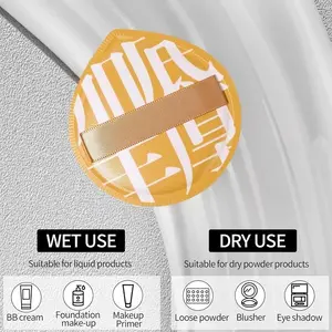 10-Pack Cute Soft Foundation Sponge Set, Portable, Super Soft Teardrop Makeup Pads, Dry/wet Use, Ideal for Foundation, Concealer, Powder