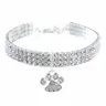 Rhinestone Cat Collar - Non-Customized, Adjustable Design, Elegant Soft-on-Skin Luxury Feline Accessory, Safety Release, All Sizes, Versatile and Elegant for Daily & Special Occasions