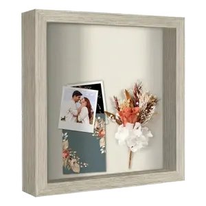 Silhouette Unmatted Engineered Wood Keepsake Shadow Box