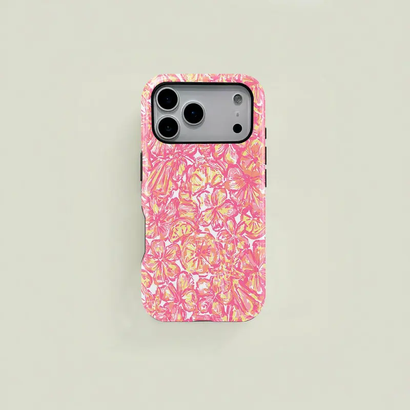 Mixed Color MagSafe Watercolor Flower Smartphone Case - Durable 2-in-1 Protective Cover for iPhone 17/16/15/14/13/12/11 Pro Max/Plus/Pro, Personalized Protection Accessory, Ideal Gift