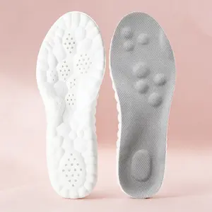 4D Shoe Cloud Insoles for Men Women, Soft Memory Foam Orthotic Shoe Inserts Sports Insoles