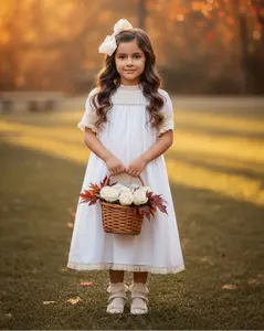 Dover Lace White Heirloom Classic Girls' Dress