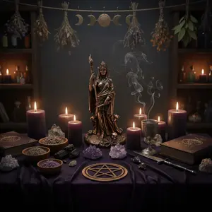 Goddess Hecate Statue