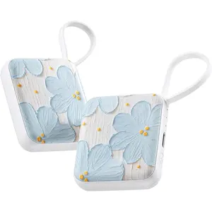 F-MPP07  Hand Warmers Rechargeable, Smart Temp Control 7H*2 Long Safe Heat, Ultra Slim, Pocket-Size Design That Fits Gloves, Gifts for Women, Outdoor, Office, Commute (UT5 Nano)