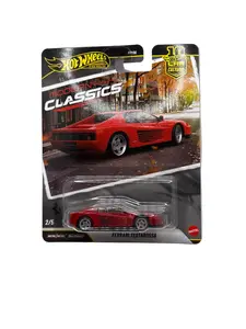 Hot Wheels Ferrari Testarossa Diecast red