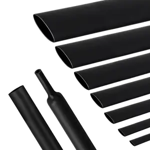 5/8"(15mm) Heat Shrink Tubing - 3:1 Marine Grade Shrink Wrap - Large Waterproof Wire Cable Heat Shrink Tubing with Adhesive Lined - Industrial Heat Shrink Pipe Insulating Sleeve,5 Ft