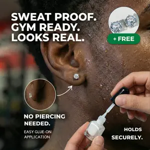 [CIRRON] Adhesive Earring Kit – Look Pierced. No Needles. All Day.