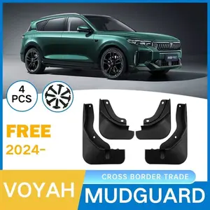 Gubeiyuan 2021-Lantao Voyah Free Car Tire Mud Flaps, Easy Installation, Corrosion Resistant, Waterproof, Flexible, Protects Paint