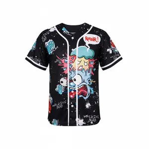 Music Tour Baseball Jersey Unique Cartoon Design with Bold RAWR Text for Fans Inspired by The Walking Dead Stylish Fan Apparel