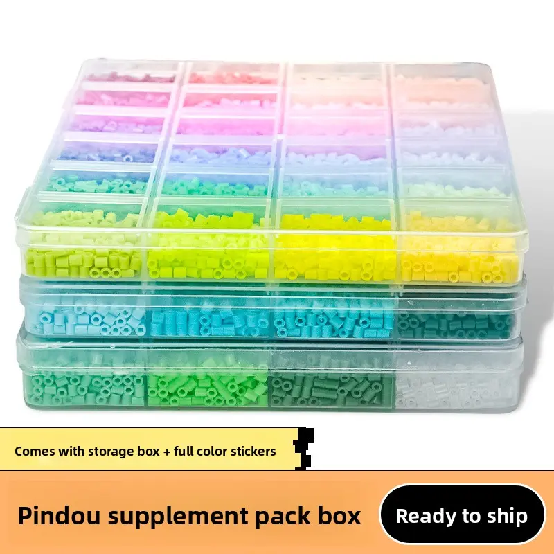 264 Colors of Beads, 1000 Pieces, 2.6mm Fusion Beads, DIY Craft Material Kit, 3D Puzzle 264 Colors of Beads, 1000 Pieces, 2.6mm Fusion Beads, DIY Craft Material Kit, 3D Puzzle