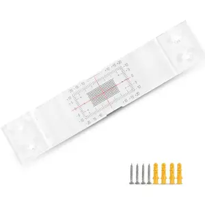 Standard Tell-Tale Crack  - Precision Crack  Gauge for Walls, for Internal/External Use, with Screws & Record Sheet