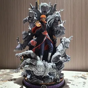 Naruto GK Akatsuki Organization Member CS Pain Six Paths Pain Boxed Model Figure Anime Peripheral Gift