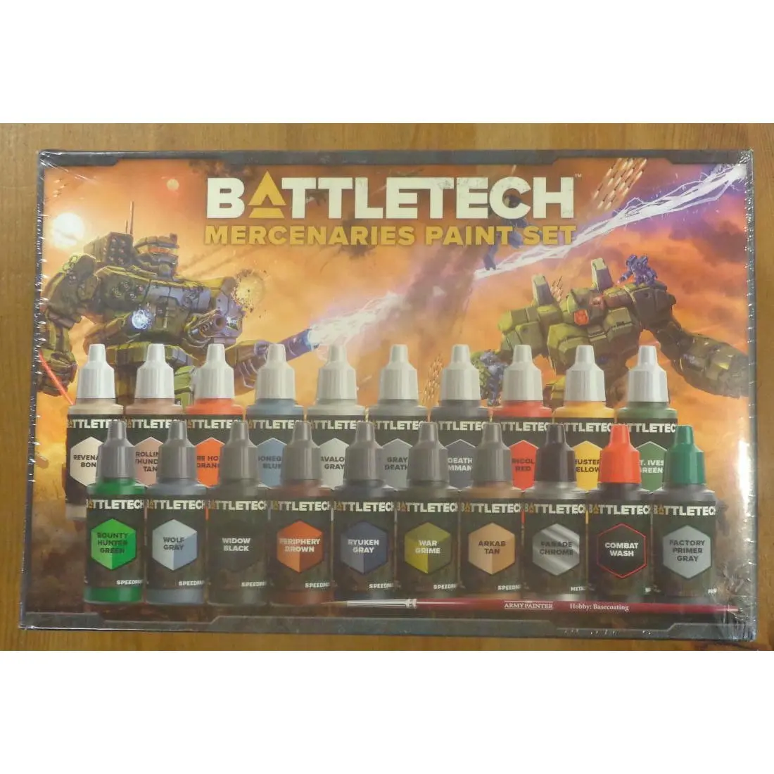 BattleTech Mercenaries Miniatures Starter Paint Set w/Speedpaints CAT35PS2