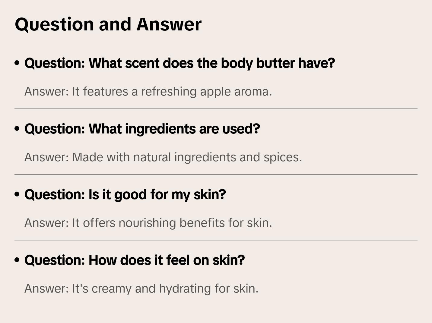 Country Apple Body Butter