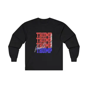 Unisex Long Sleeve Trump Stronger Together Tee