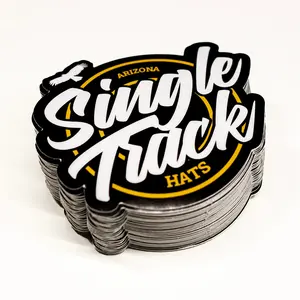 Custom Die-Cut Vinyl Stickers – Arizona Made | UV-Laminated White Vinyl for Packaging & Promotions