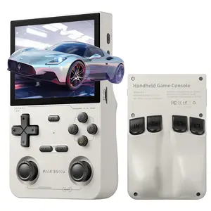 YLW GAMINJA K36 Portable Handheld Game Console, 3.5 Inch HD IPS Screen Handheld Retro Game Player, Rechargeable Gaming Device with 16000+ Games & 20+ Simulators