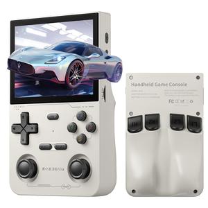 ylw gaminja k36 portable handheld game console, 3.5 inch hd ips screen handheld retro game player, rechargeable gaming device with 16000+ games & 20+ simulators