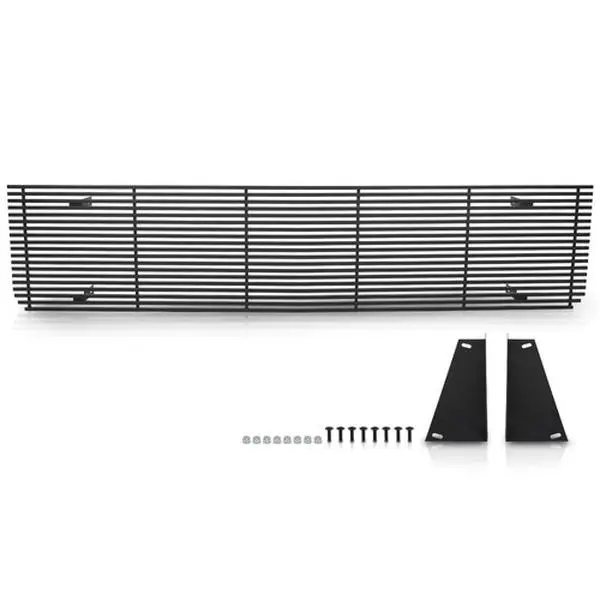 Fit For 73-80 Chevy GMC Blazer C/K Pickup Suburban Black Billet Grille Insert