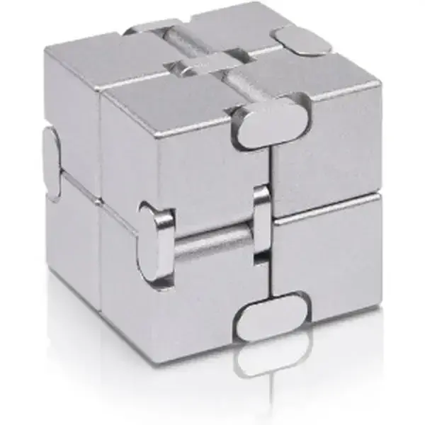 Fidget Finger Toys, ABS Infinity Cube Prime for Stress and Anxiety Relief, Ultra Durable Sensory Gifts for Adults and Kids ideal birthday gift