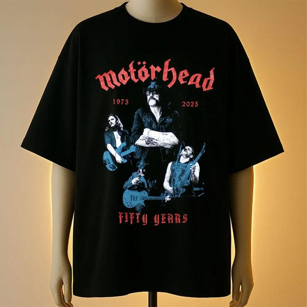 Motorhead 50 Years Lemmy Collage Official T-Shirt
