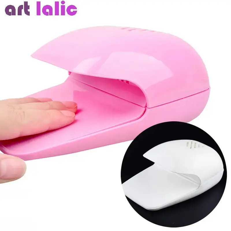 Mini Portable Nail Polish Dryer Fan Nail Art Drying Blow Cooler  Compact Beauty Tool for Quick Drying