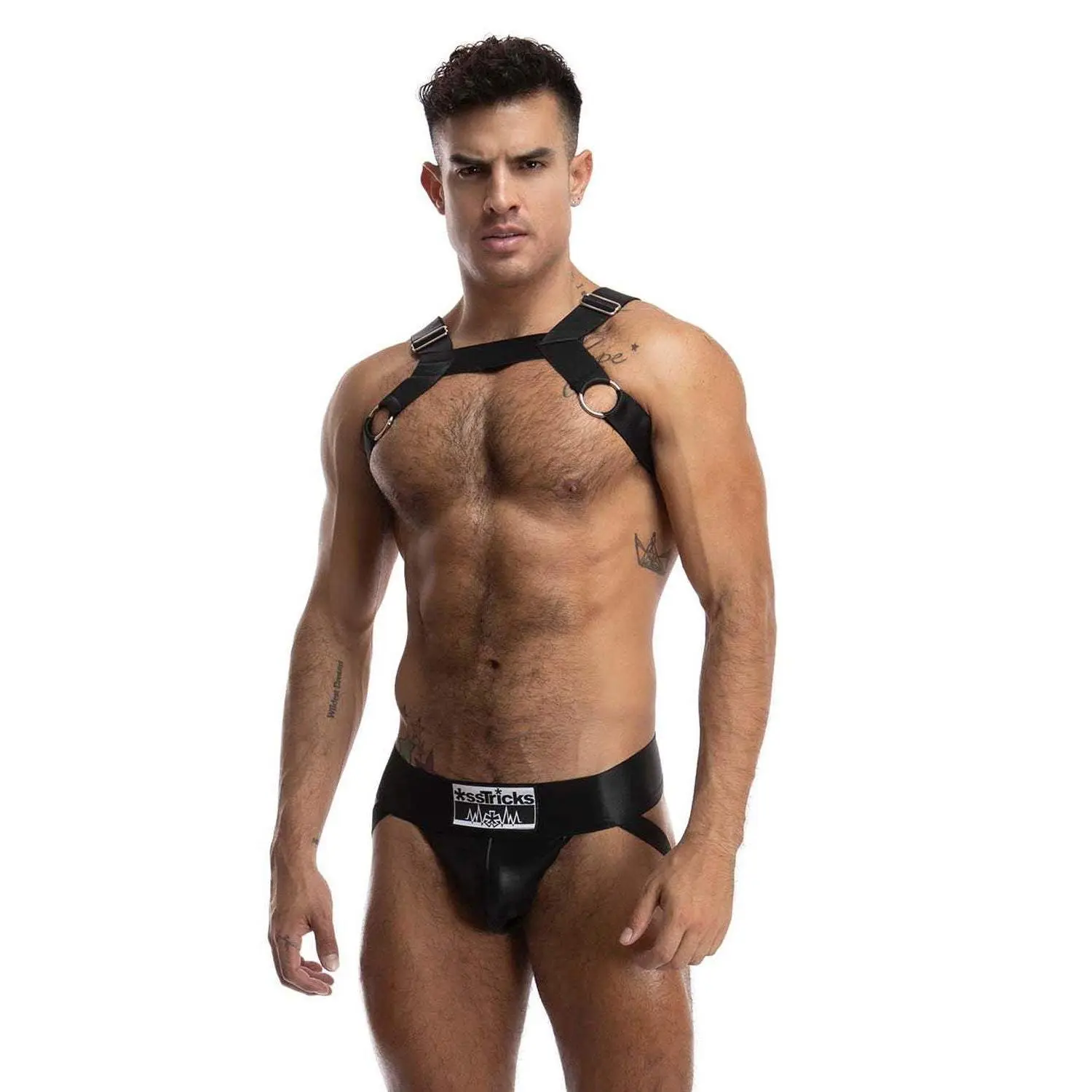 Luxe Satin Harness | Black