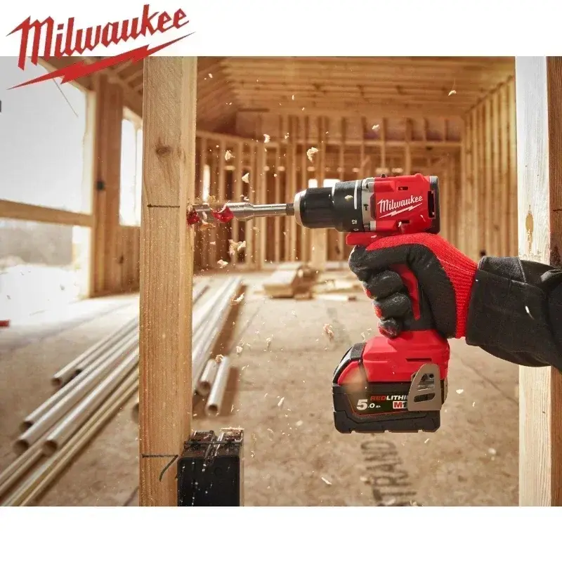 Milwaukee M18 BLPDRC/3602 Compact Drill M18 Brushless 62NM Hammer Drill Electric Drill MILWAUKEE 18V Power Tools M18 BLPDRC-0