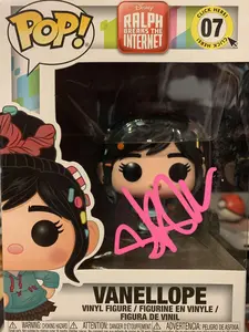 Funko Pop Vanellope Signed by Sarah Silverman #7