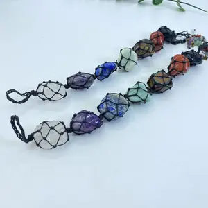 [Direct Buy] Crystal seven chakras car hanging
