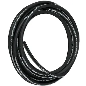 VEVOR Hydraulic Hose 50 Feet Rubber Hydraulic Hoses with 2 High-Tensile Steel Wire Braid, Inner Diameter 1/2 Inch, 5000 PSI Max, Bulk Hydraulic Hose -40 ° F to 250 ° F, Hydraulic Oil Flexible Hose
