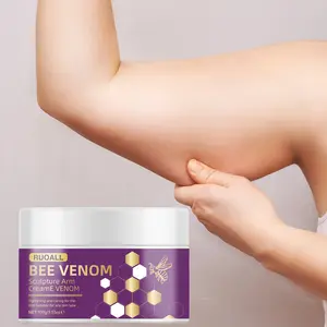 100g Arm Shaping Cream with Collagen and Honey, Moisturizing and Firming Care for Arms, Stomach, Thighs, and Hips, Alcohol-Free, Fresh Scent