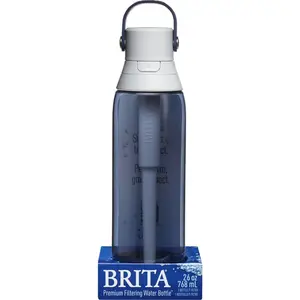 Brita  26 oz Premium BPA Free Filtered Water Bottle, Night Sky