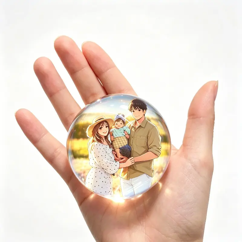 Crystal Trendy Toys, LED Badges, Festival Must-Haves, Anime Gifts, Digital Name Tags, Electronic Crystal Balls, Bluetooth Speakers