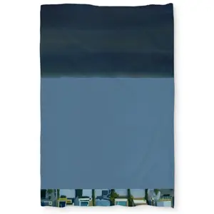 360 Stand Twin Size Extra Long Microfiber Duvet Cover Set - Bedroom Bedding Set with Beach Scene, Ocean Vibe, Birds Eye View Hyperrealist Print, Washable Decorative Home Covers, Decorative Duvet Cover