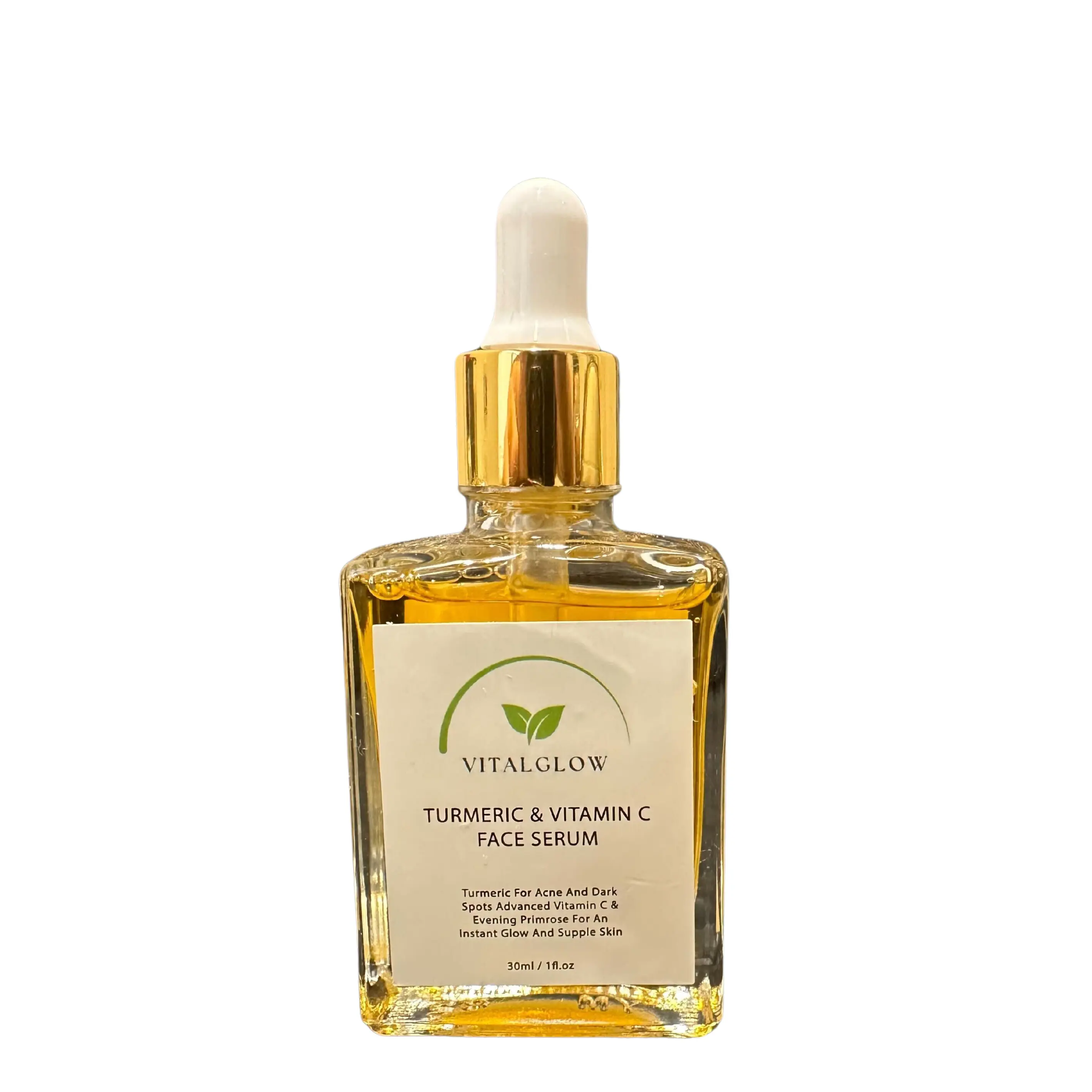 VitalGlow Turmeric & Vitamin C Face Serum Oil Radiant