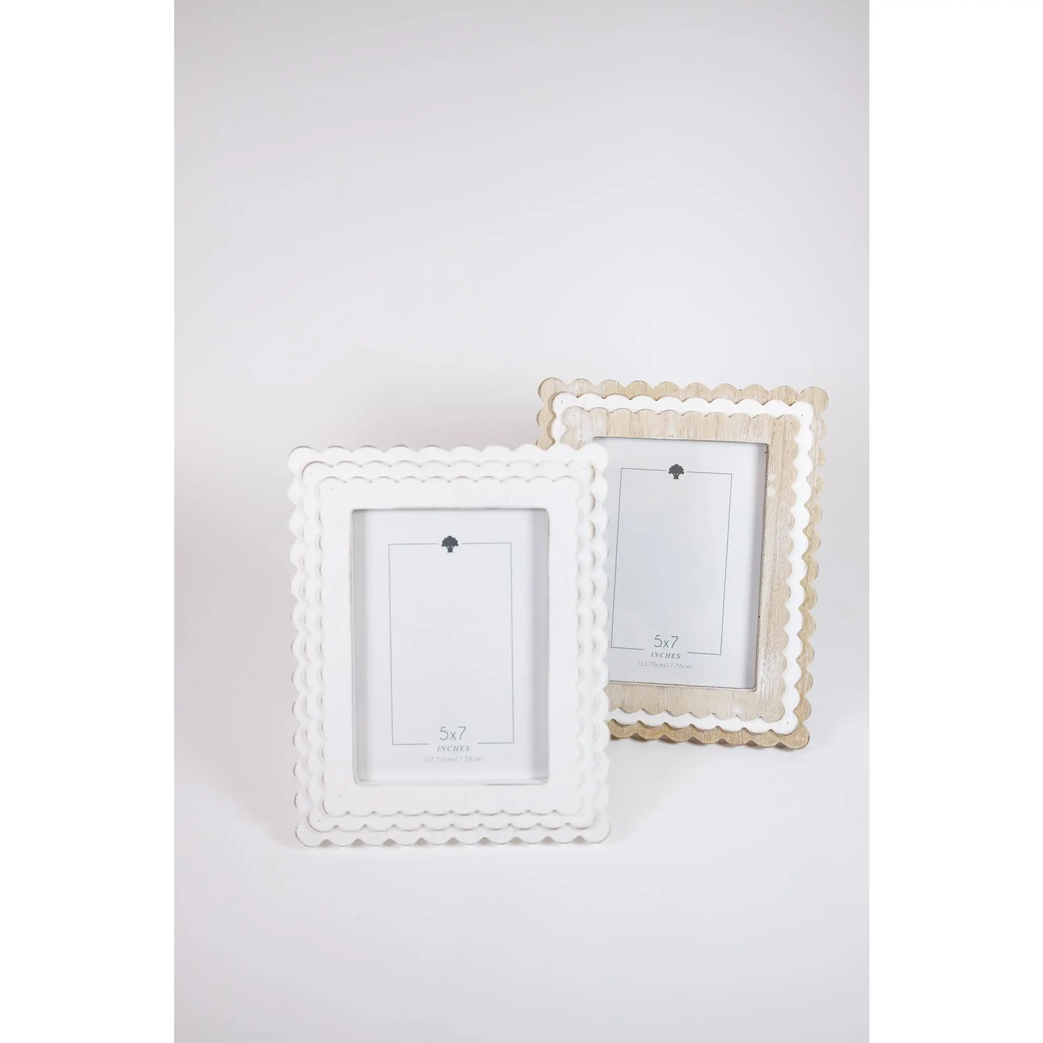 3 Tiered Scallop Frame-5x7 Pic, VARIOUS
