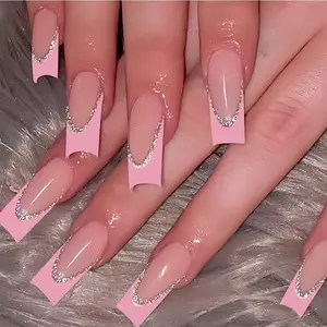 Oshiney Hair Free Gift Press On Nails French