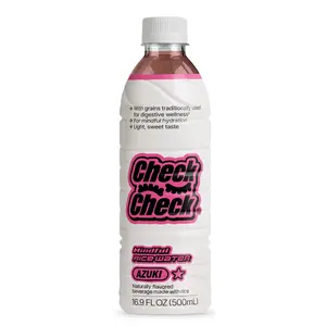 CheckCheck Prebiotic Rice Water 12-Pack 16.9 fl oz PET Bottles for Gut Health & Wellness - Beverage