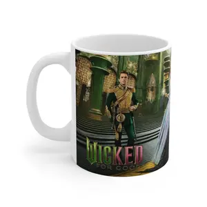 Wicked for Good 2025 Musical Fantasy Movie Themed Mug - Cynthia Erivo and Ariana Granda as Elphaba and Glinda -Movie Themed Mug