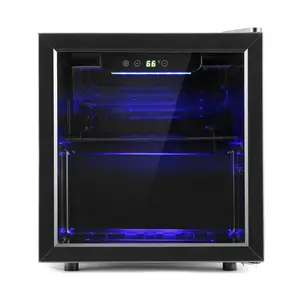 Antarctic Star 1.3 cu ft Mini Fridge with Organizer Shelf Single Zone 40°F-61°F LED Lighting Quiet Cooling System for Kitchens & Bars - Household Appliances