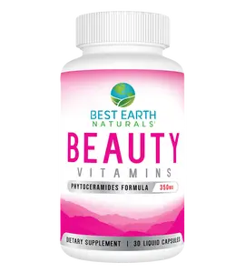 Beauty Vitamins with Phytoceramides | Hydrating Skin, Glowing Complexion & Anti-Aging Support from Within