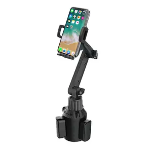 Universal Car Phone Holder, 360 Degree Rotating Mount, Compatible with All Smartphones, Includes Suction Base & Extendable Arm