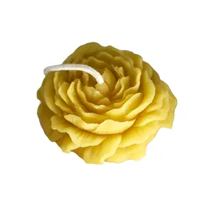 Beeswax Peony Candle Beeswax Peony Candle